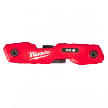 Bộ lục giác gấp gọn hệ mét 8 cái Milwaukee 4932480978