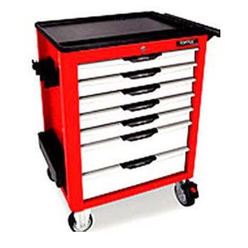 Bộ tủ 7 ngăn màu đỏ 279 chi tiết Toptul GV-27904