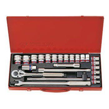 Bộ tuýp 24 chi tiết hệ inch Kingtony 4526SR01 1/2″