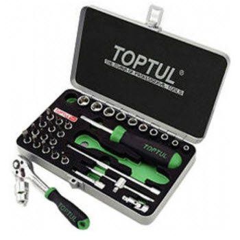 Bộ tuýp lục giác 1/4" 31 món loại bóng Toptul GCAD3101