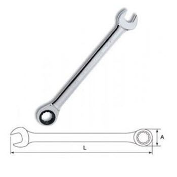 Cờ lê vòng miệng tự động Sata 43601