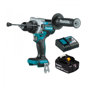 Combo Makita 05 - Máy Khoan Búa Vặn Vít Dùng Pin DHP486 + Pin 3.0Ah + Đế Sạc Nhanh