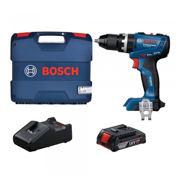 Combo Máy Khoan Pin GSB 18V-65 + 1 Pin 2.0Ah + 1 Sạc Nhanh