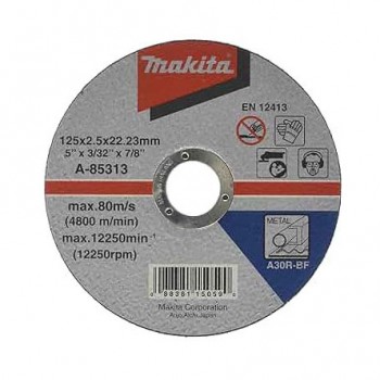 Đá cắt cho kim loại 125x2.5x22.2mm Makita A-85313