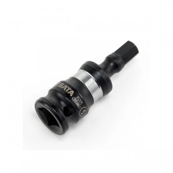 Đầu tuýp cốt vuông 1/4" ra mũi lục giác trơn 4mm SATA 35204