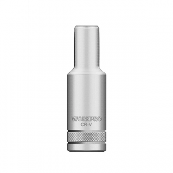 Đầu tuýp dài có đầu vuông 1/2 inch và đầu lục giác 6 cạnh size 13mm Workpro WP274118