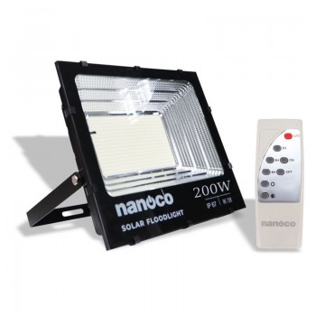 Đèn pha năng lượng mặt trời 200W IP67 Nanoco NLFS200635L.(Không kèm tấm solar)