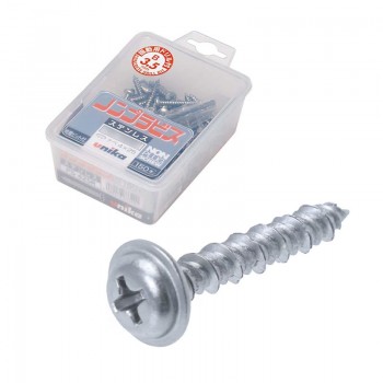 Hộp vít không tắc kê đầu nón vành 4x32mm Unika PWS-432DN (95 chiếc)