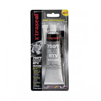 Keo tạo gioăng chịu nhiệt X’traseal 750°F Gray RTV Silicone 85gr