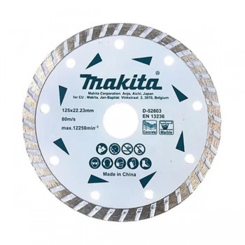 Lưỡi cắt lượn sóng cho đá cẩm thạch 125mm Makita D-52803