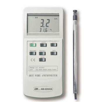 Máy đo tốc độ/lưu lượng gió Lutron AM-4204HA