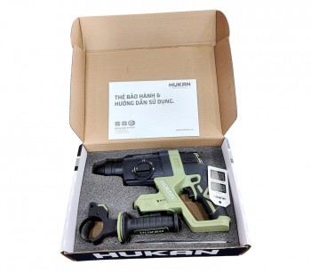 Máy khoan bê tông dùng pin 21V Hukan BODY G1-W27 (Chưa Pin & Sạc)