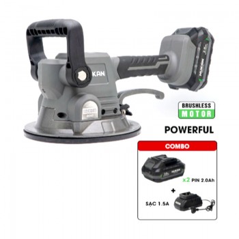 Máy ốp lát gạch dùng pin Hukan G2-RGP190 (2 Pin 2.0Ah, 1 Sạc)