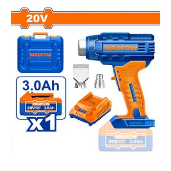 Máy thổi nhiệt dùng pin 20V Wadfow WKH1B01