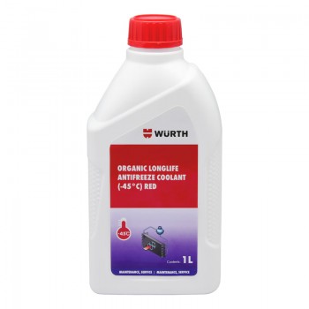 Nước làm mát giải nhiệt cho động cơ Wurth (-35DGR) RED 1L