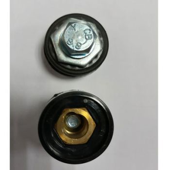 Cọc nối dài (Rắc cái)  ZETweld DKJ 35-50 đuôi dẹp (A000745) (Bộ 2 cái)