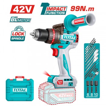 Thân máy khoan động lực dùng pin 42V Total TIDLI429980 (Chưa Pin & Sạc)