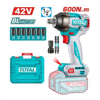 Thân máy vặn bu lông dùng pin 42V Total TIWLI42600 (chưa pin & sạc)