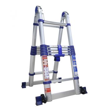 Thang nhôm rút chữ A NIKAWA NK-38AI-PRI