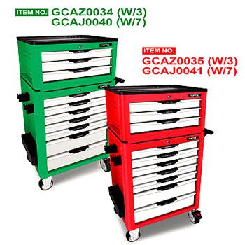 Tủ đựng dụng cụ 3 ngăn 104 chi tiết Toptul GCAZ0034