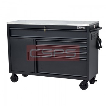 Tủ dụng cụ 132cm - 05 hộc kéo màu đen CSPS VNTC13205BB2M