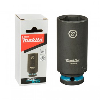Tuýp dài siết bu lông 1/2" IMPACT BLACK Makita E-16536 (27mm x 82mm)