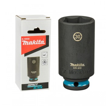 Tuýp dài siết bu lông 1/2" IMPACT BLACK Makita E-16542 (30mm x 82mm)