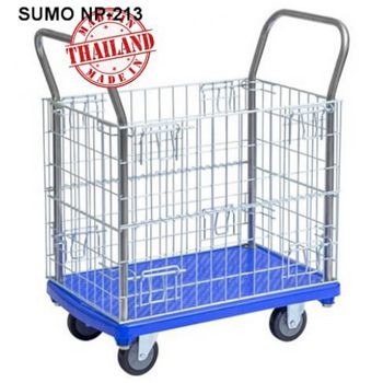 Xe đẩy sàn nhựa có lưới bảo vệ SUMO NP-213