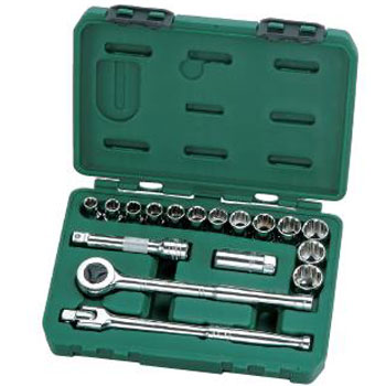 1/2" Bộ tuýp 17 chi tiết Sata 09086