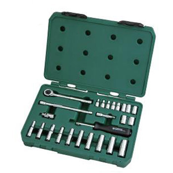 1/4" Bộ tuýp 25 chi tiết Sata 09098