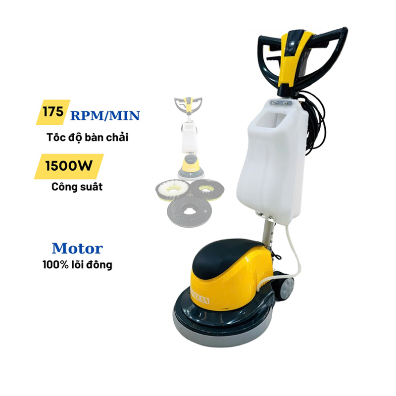 1500W Máy chà sàn công nghiệp HiClean HC175A