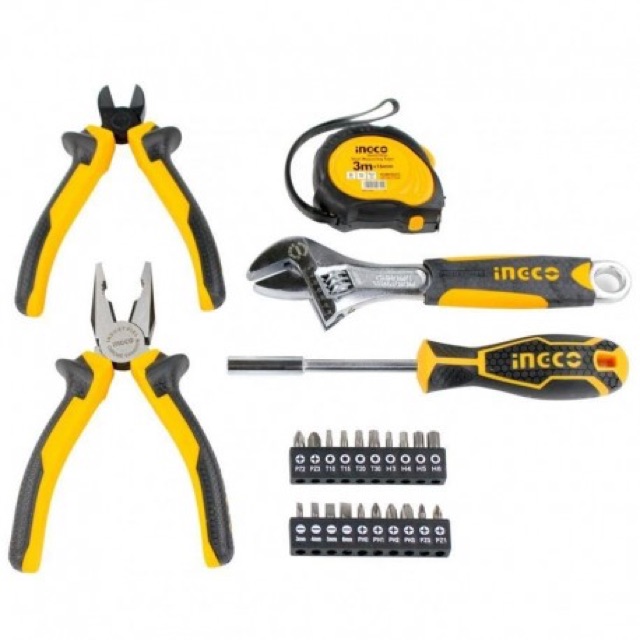 Bộ 25 món dụng cụ cầm tay Ingco HKTH10258