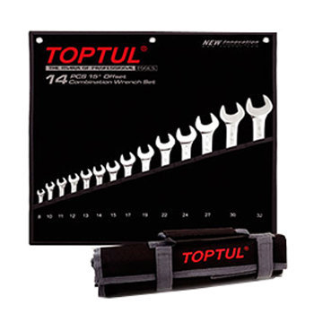 Bộ cờ lê vòng miệng bóng 16 món Toptul GPAB1601