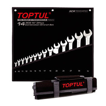 Bộ cờ lê vòng miệng bóng 16 món Toptul GPAB1601