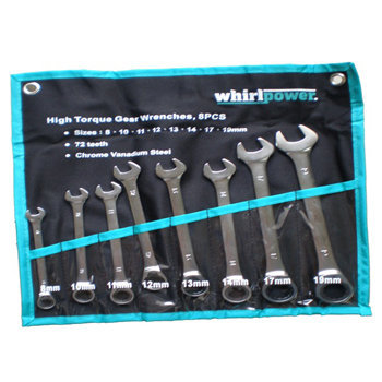 Bộ cờ lê vòng miệng tự động đa năng 7 chi tiết Whirl Power 1639-2-B07