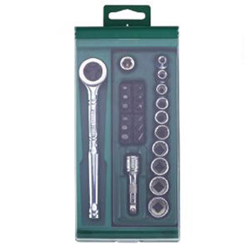 Bộ đầu tuýp  25 chi tiết  Sata 09206 1/4"
