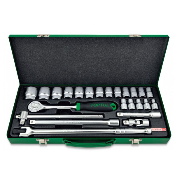 Bộ đồ nghề xách tay 1/2" 24 chi tiết Toptul GCAD2408