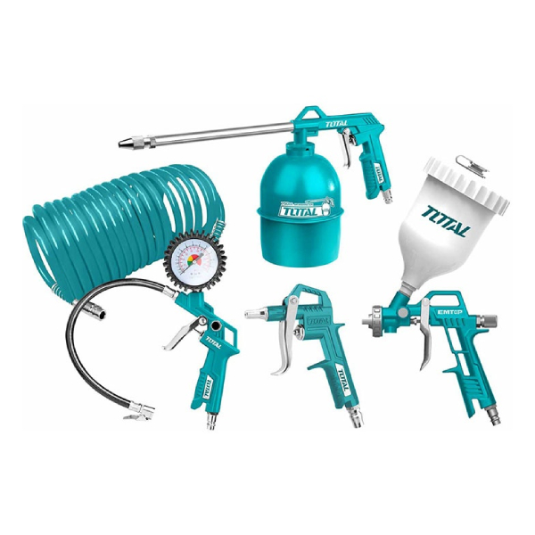 Bộ dụng cụ dùng với máy nén khí 5 chi tiết Total TATK053-3