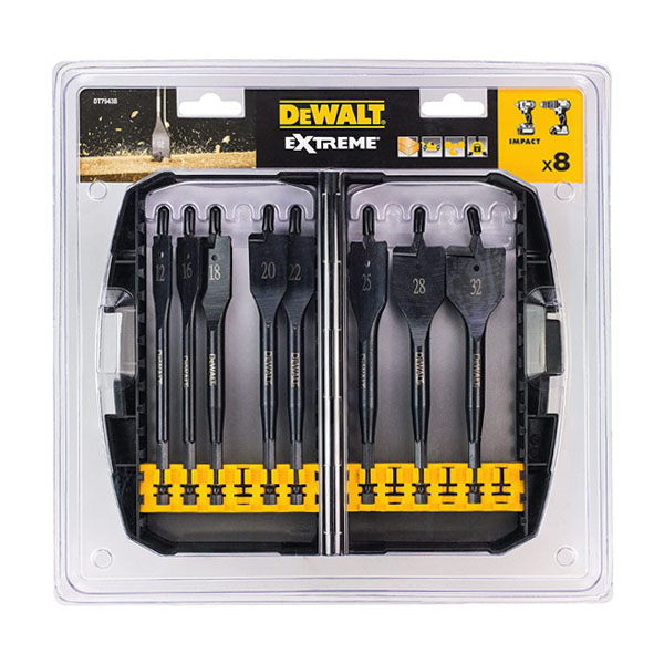 Bộ mũi khoan gỗ chôi lục giác DeWalt DT7943B-QZ