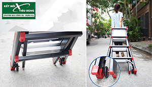Bộ sưu tập các mẫu thang nhôm bán chạy dòng NKB của Nikawa