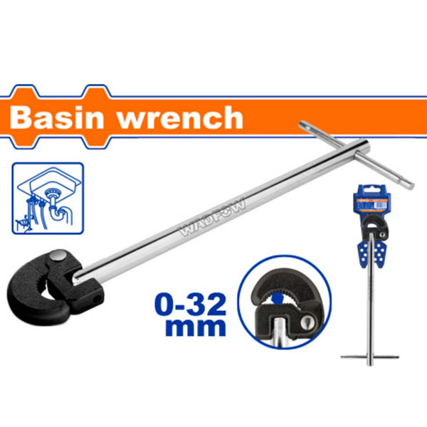 Cờ lê vặn ống nước góc hẹp ba chiều WadFow WBF1732