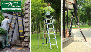 Có những dòng thang nhôm rút chữ a nào? Tư vấn mua thang 2019