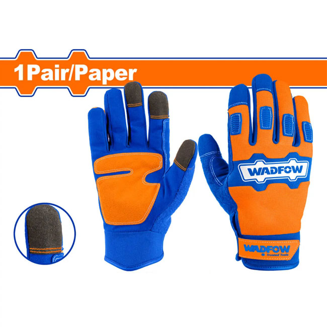 Găng tay cơ khí XL (3 ngón chạm cảm ứng) WadFow WMG1E03