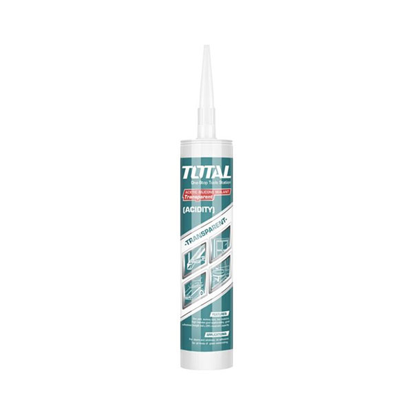 Keo silicol trắng trong 300ml Total THT3512