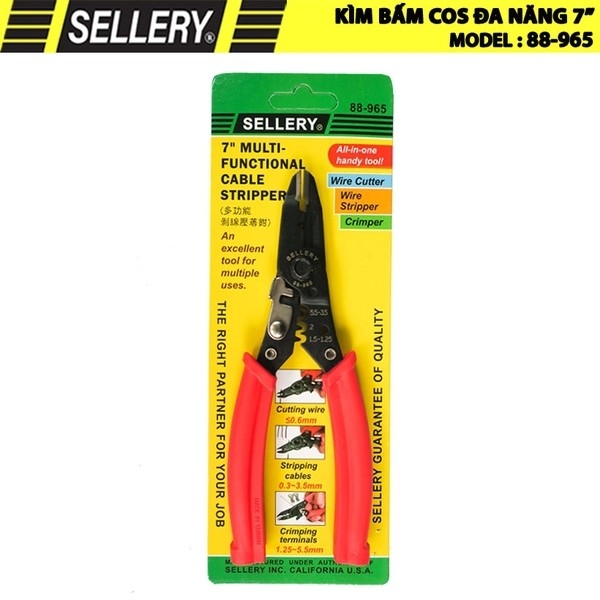 Kìm Bấm Cos Đa Năng 7" Sellery 88-965