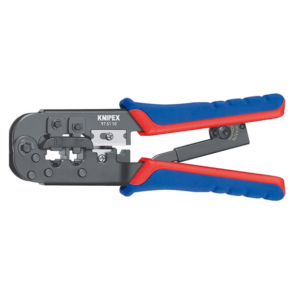 Kìm Bấm Cos Mạng RJ 11/12 và RJ 45 Knipex 97 51 10