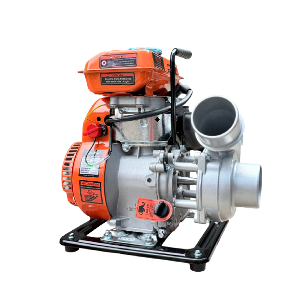 Máy Bơm Nước Chạy Xăng 4 Thì 2.5HP màu cam Pona CX20-152F