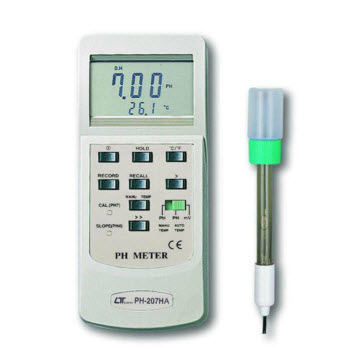 Máy đo PH/đo nước tinh khiết Lutron PH-207HA