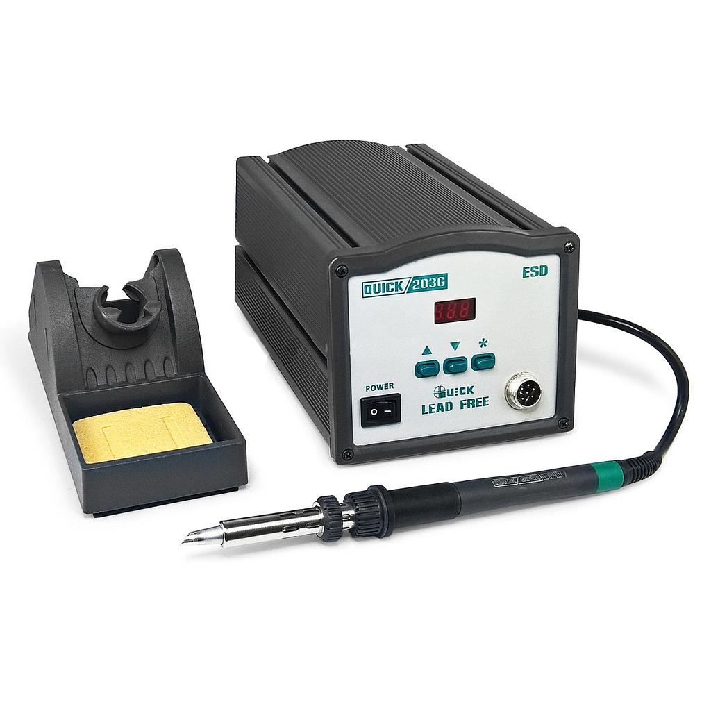 Máy hàn không chì chỉnh nhiệt Quick 203G ESD