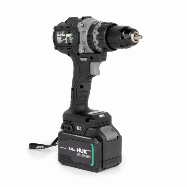 Máy khoan động lực dùng pin 21V Hukan G3-F165PRO (1 Pin 6.0Ah, 4.0Ah & 1 Sạc)
